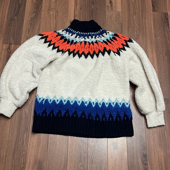 Anthropologie Pilcro Selene Oversized Cozy Fleece Sweater SHIPS SAME DAY - Picture 9 of 11